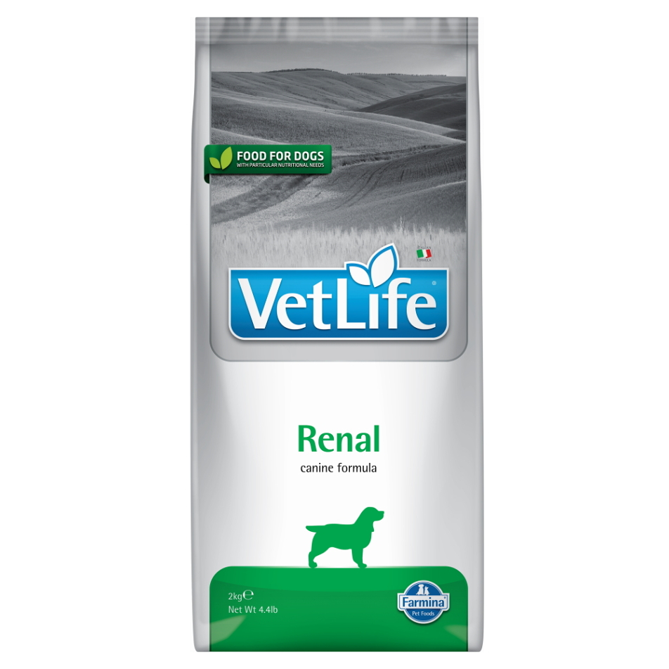 E-shop VET LIFE Natural Renal granule pro psy, Hmotnost balení: 2 kg