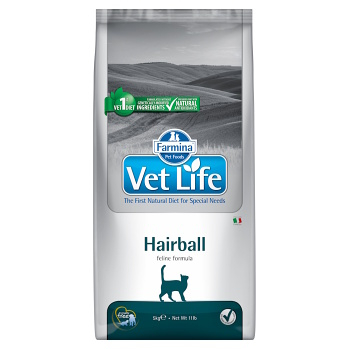 VET LIFE Natural Hairball granule pro kočky, Hmotnost balení: 10 kg