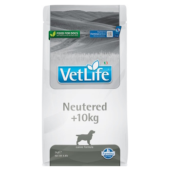 VET LIFE Natural Neutered granule pro kastrované psy nad 10 kg hmotnosti, Hmotnost balení: 12 kg