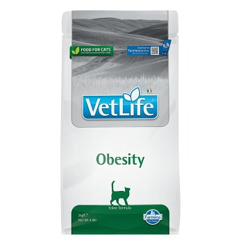 VET LIFE Natural Obesity granule pro kočky, Hmotnost balení: 10 kg