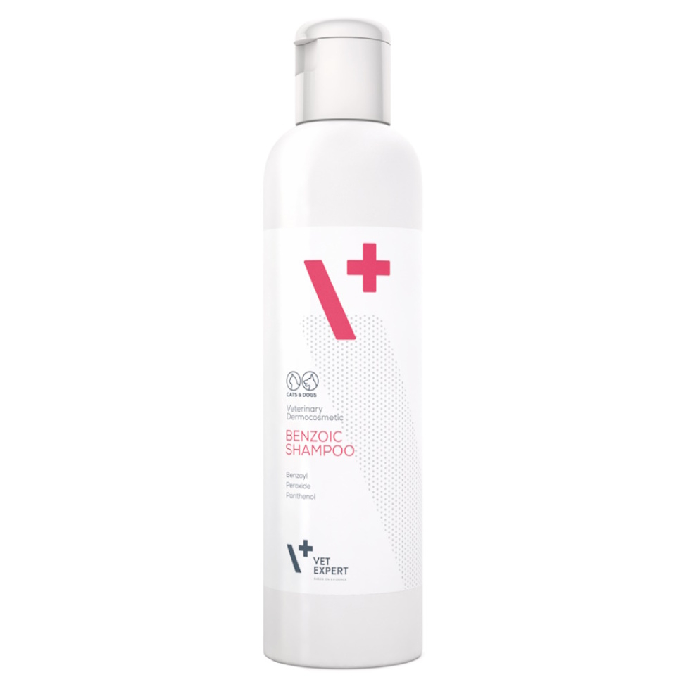 Levně VETEXPERT Benzoic Shampoo šampon pro psy 250 ml