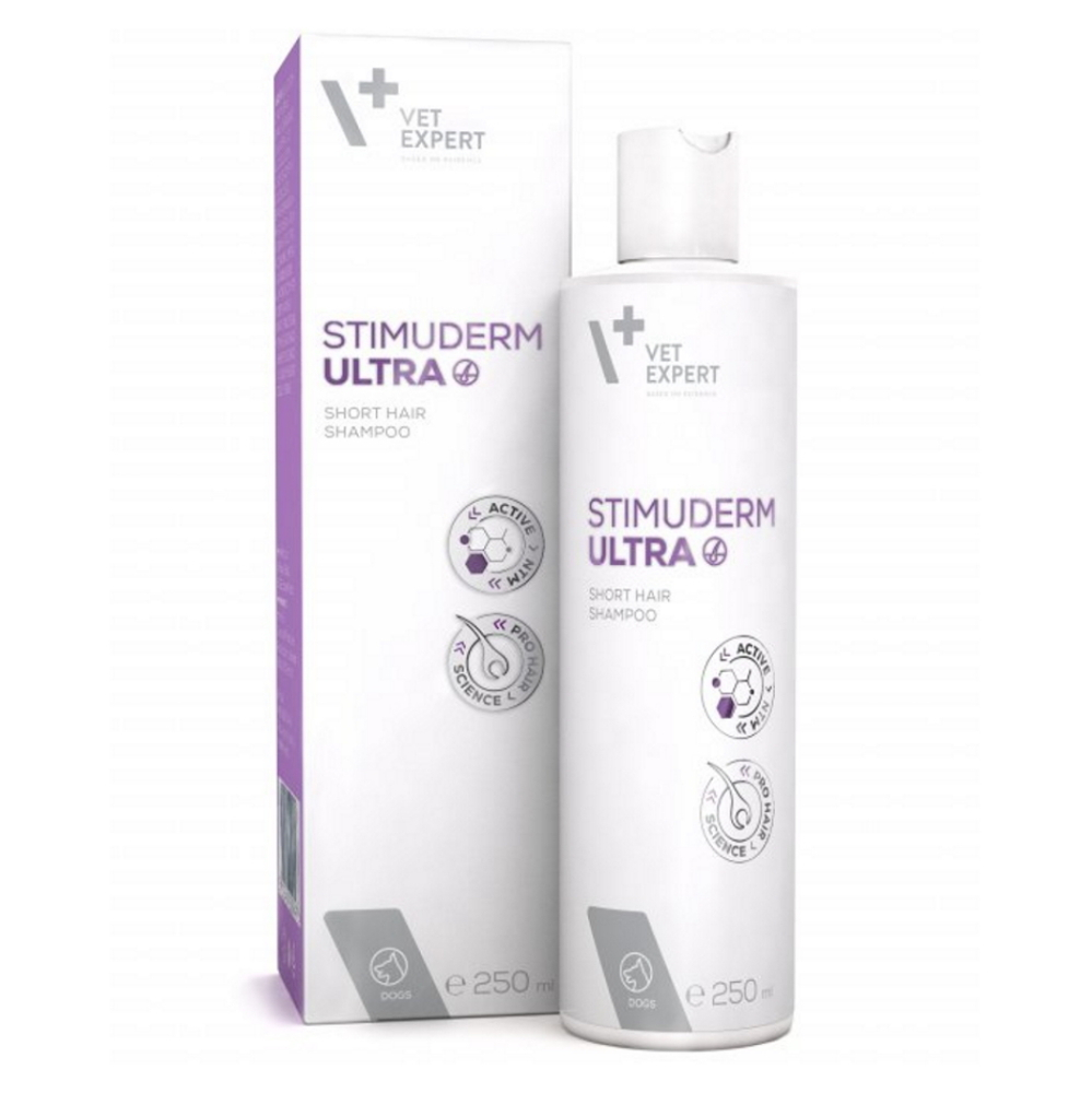 E-shop VETEXPERT Stimuderm Ultra Shampoo Short Hair šampon pro psy 250 ml