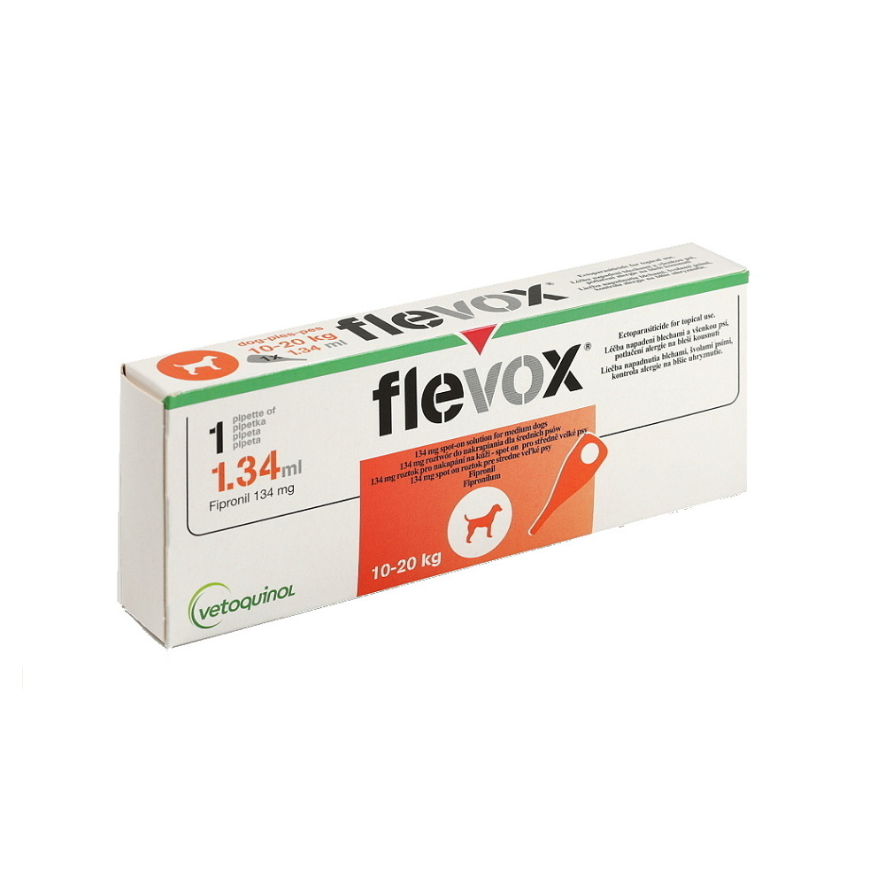 FLEVOX Spot-On Dog M 1,34 ml roztok 1 pipeta