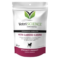 VETRISCIENCE Cardio Canine doplněk stravy na podporu srdce pro psy 300 g