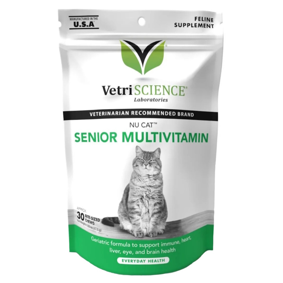 E-shop VETRISCIENCE Nu-Cat Senior multivitaminový doplněk pro kočky 37,5 g