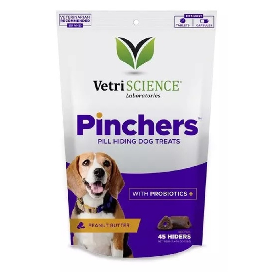 Levně VETRISCIENCE Pinchers pamlsek na ukrývání léků pro psy 135 g