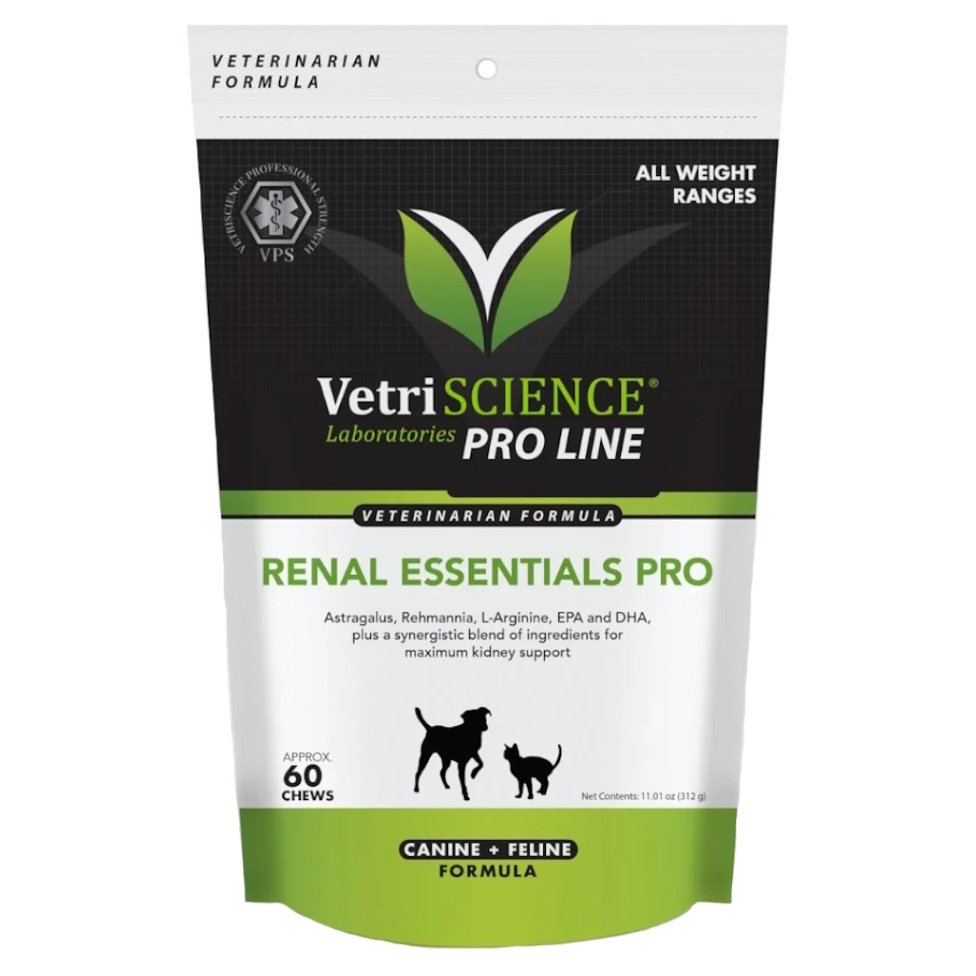Levně VETRISCIENCE Renal Essentials Pro doplněk na podporu ledvin pro psy 312 g