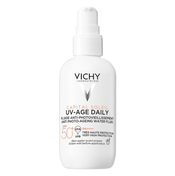 VICHY Capital Soleil UV-AGE Daily SPF50+ fluid 80 ml (Dermokosmetika opalovací krémy) - Dermokosmetika