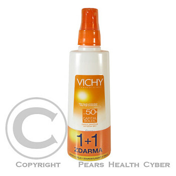 VICHY CS SPF 50+ Sprej na tělo  2x200ml (Opalovací oleje)