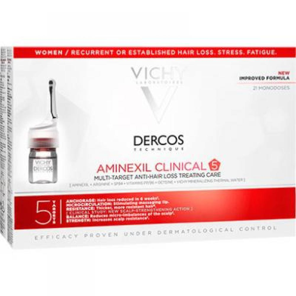 E-shop VICHY Dercos Aminexil Clinical 5 pro ženy 21x 6 ml