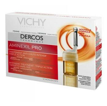 VICHY Dercos Aminexil 12 ampulí pro ženy proti ztrátě vlasů