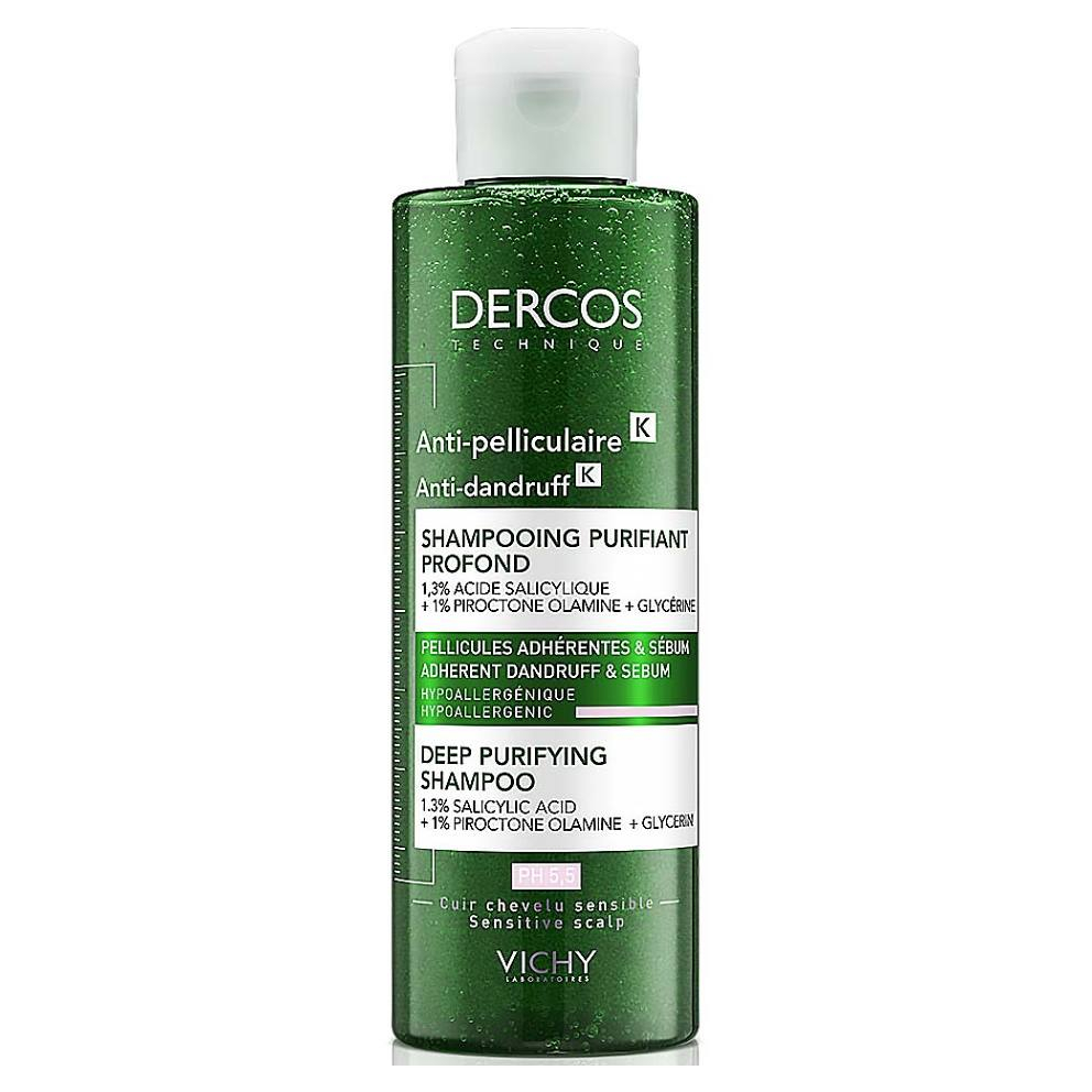 E-shop VICHY Dercos K šampon proti lupům s peelingovým efektem 250 ml