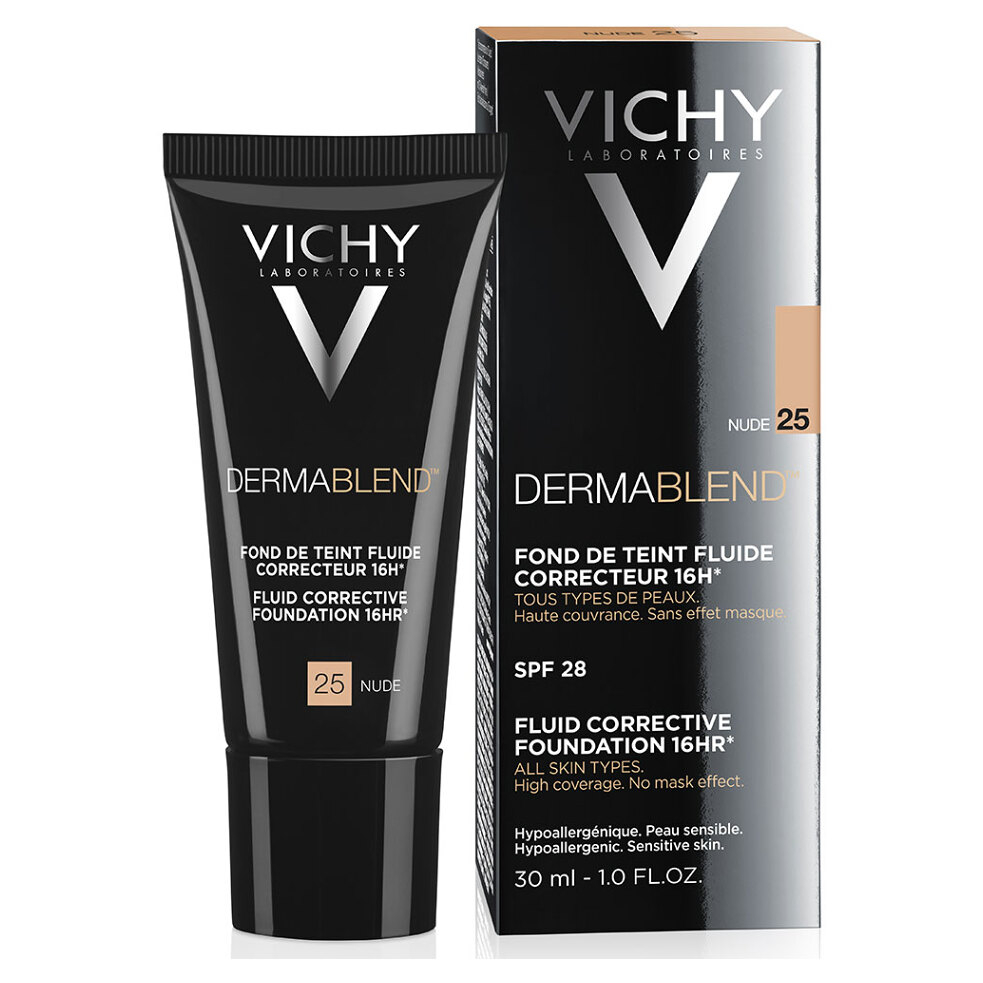 E-shop VICHY Dermablend Fluidní korekční make-up - odstín 25 Nude 30 ml