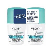VICHY Roll-on antiperspirant 48 hodin bez skvrn 2 x 50 ml DUOPACK