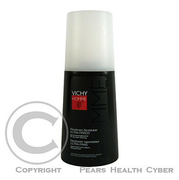 VICHY Homme Deo Spray - deodorant ve spreji s 24-hodinovým účinkem 100ml