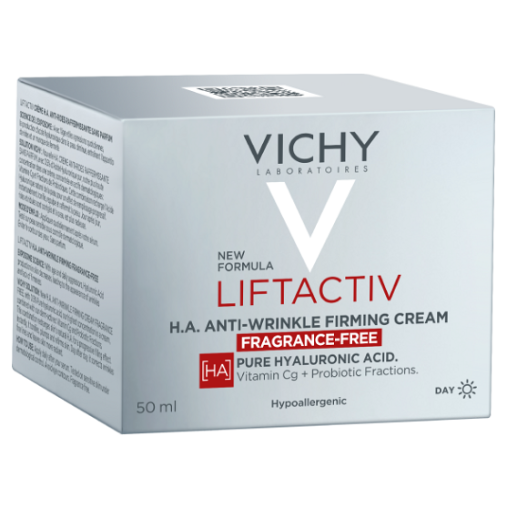 VICHY Liftactiv H.A. Zpevňující krém proti vráskám  bez parfemace 50 ml
