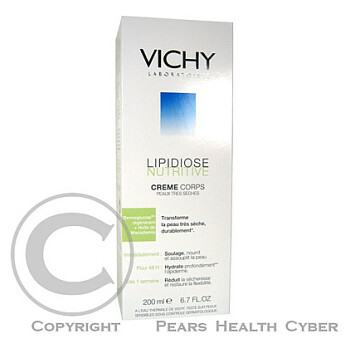 VICHY Lipidiose Nutritive Riche - tělový krém na velmi suchou pokožku 200ml 17225911