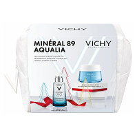 VICHY Minéral 89 Denní krém 50 ml + pleťové sérum 50 ml Dárkové balení