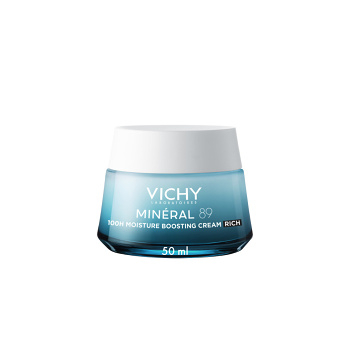 VICHY Mineral89 72 hodin hydratační krém RICH 50 ml (Dermokosmetika pleťové krémy, gely, balzámy)