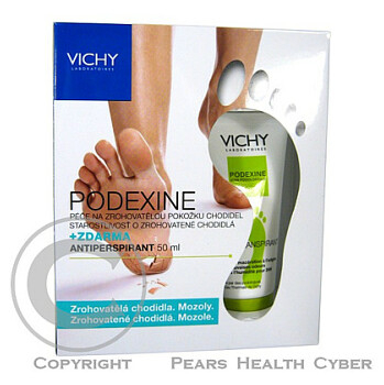 VICHY Podexine na zrohovatělou kůži chodidel + Antiperspirant