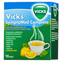 VICKS SymptoMed complete citrón 10 sáčků