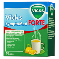VICKS SymptoMed forte citrón 10 sáčků