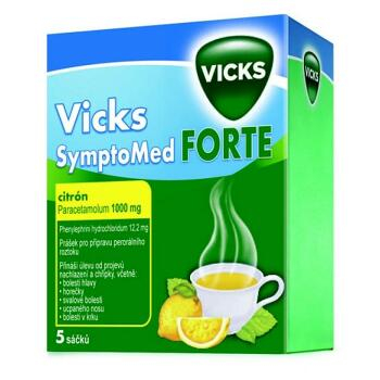 VICKS SymptoMed Forte citrón 5 sáčků