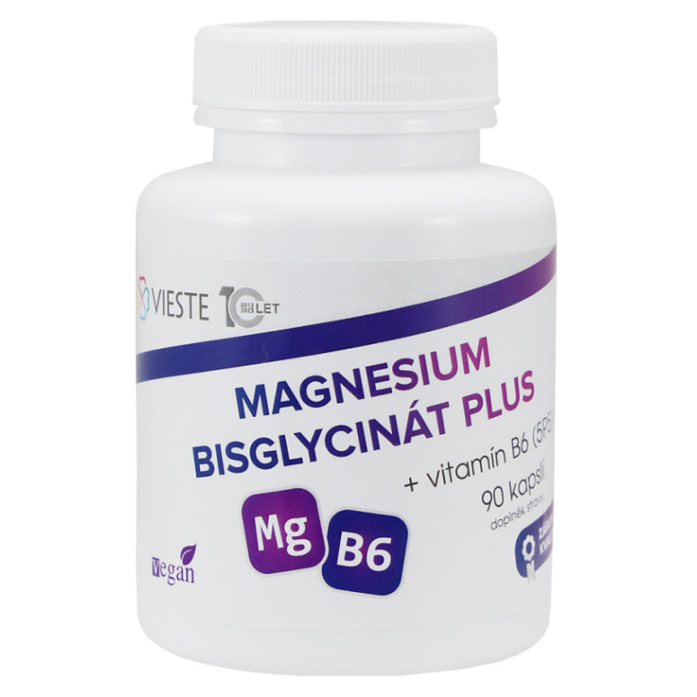 E-shop VIESTE Magnesium bisglycinát plus 90 kapslí