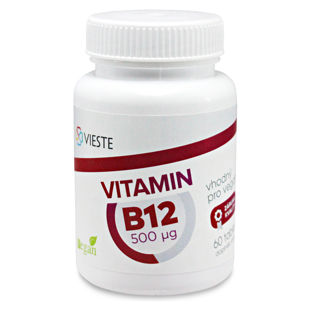 E-shop VIESTE Vitamin B12 500 µg 60 tablet