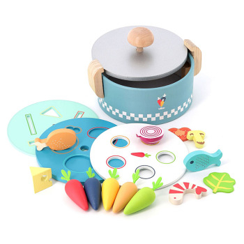 VILAC Vkládačka mini hrnec (Vkládačky, spojovačky a puzzle) - Skládací, Sada