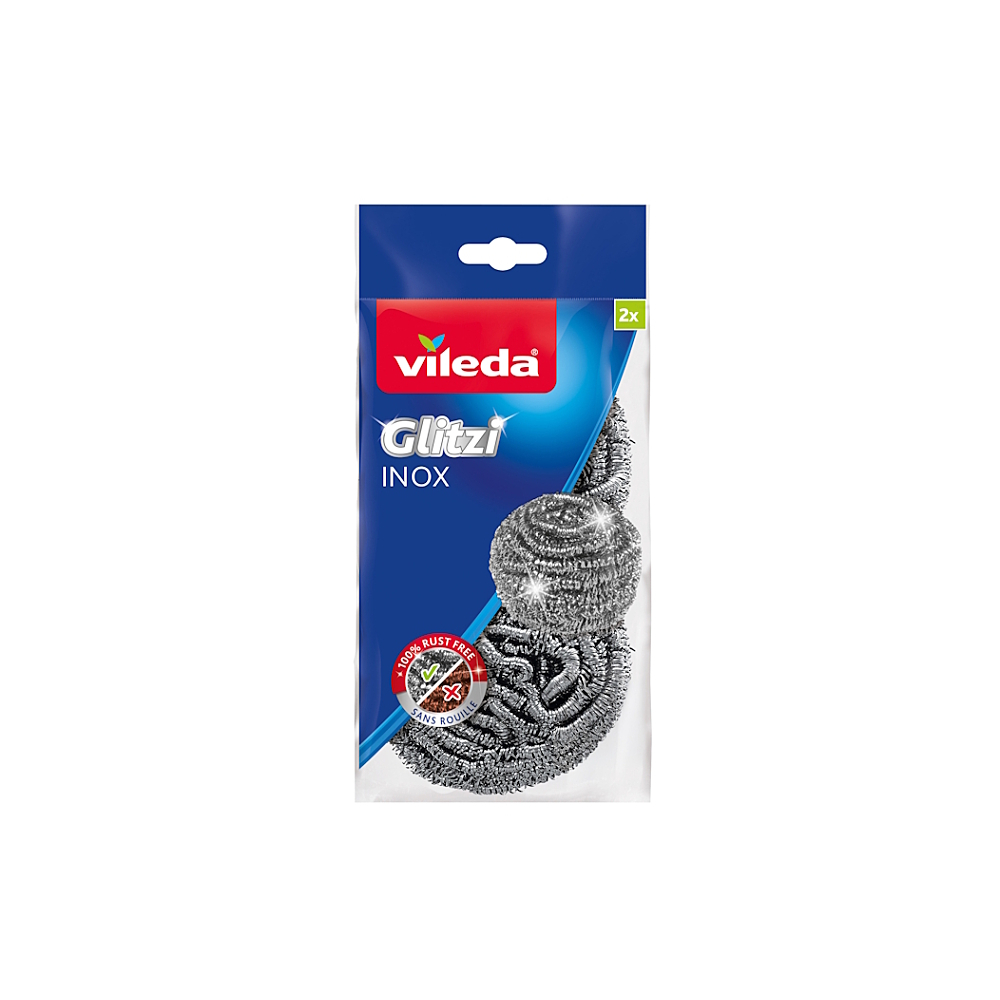 VILEDA INOX drátěnka 2 kusy