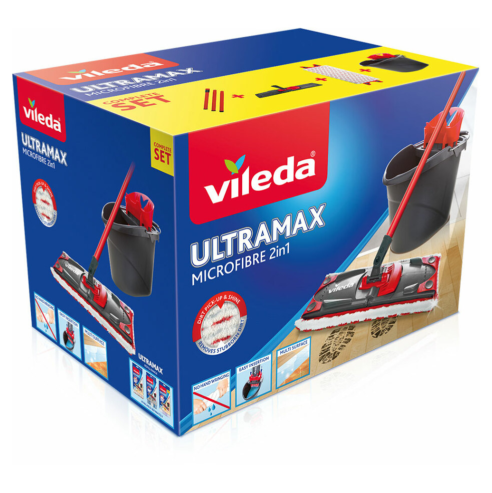 Levně VILEDA Ultramax microfibre mop SET