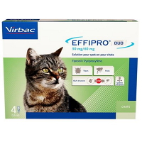 VIRBAC EFFIPRO DUO Cat (1-6 kg) 50/60 mg, 4x0,5 ml