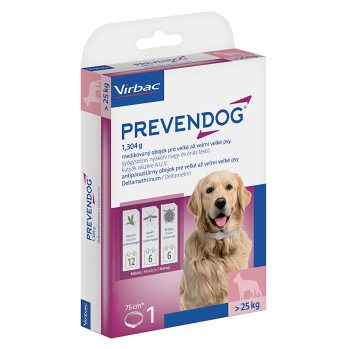 VIRBAC Prevendog obojek pro velké a velmi velké psy 75 cm