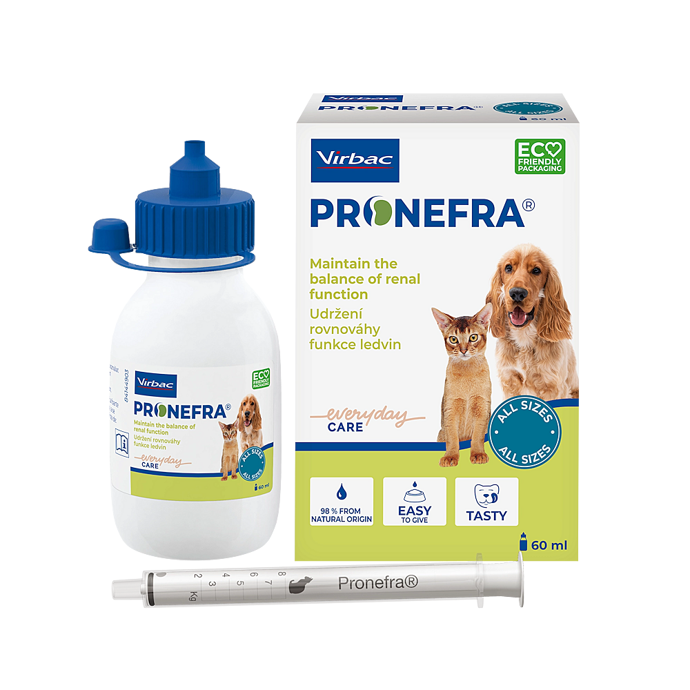 VIRBAC Pronefra pro kočky a psy 60 ml
