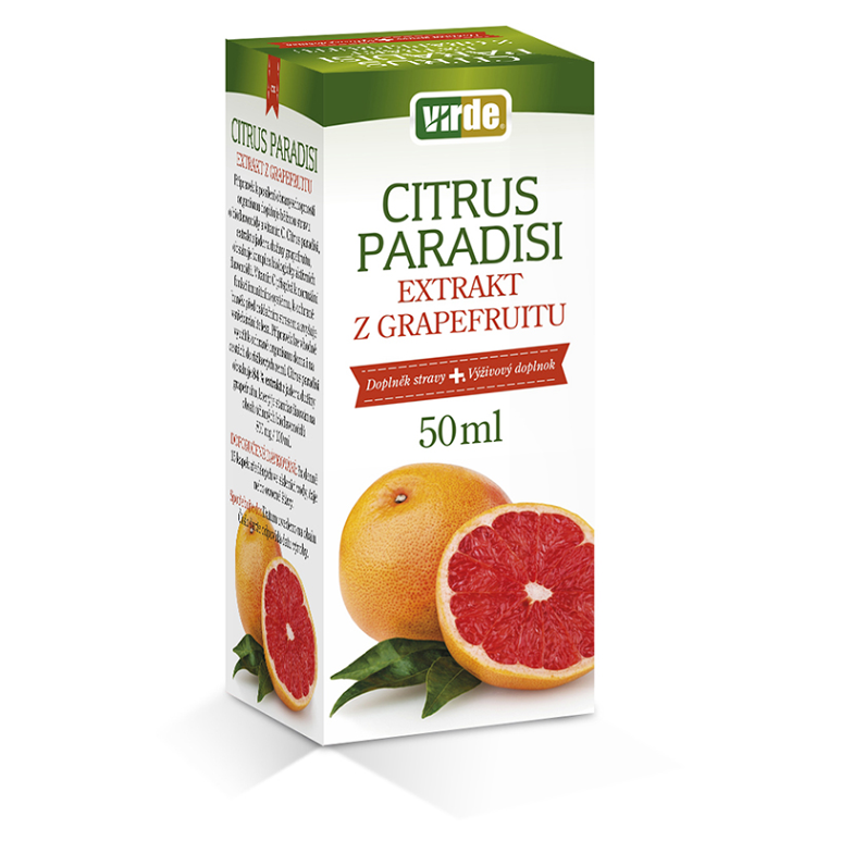 VIRDE Citrus paradisi grepový extrakt 50 ml