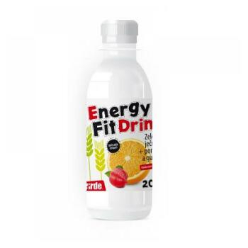VIRDE Energy Fit Drink - zelený ječmen + pomeranč + guarana