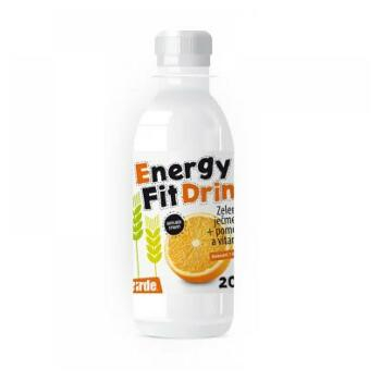 VIRDE Energy Fit Drink -  zelený ječmen + pomeranč + vitamíny