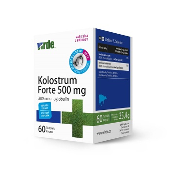 VIRDE Kolostrum Forte 500 mg 60 kapslí