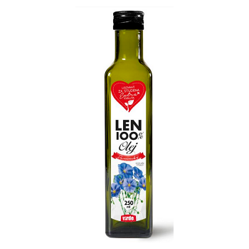 VIRDE Len 100% olej 250 ml