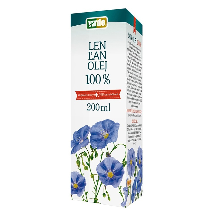 E-shop VIRDE Len 100% olej 200 ml