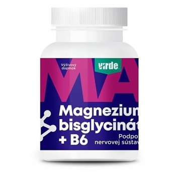 VIRDE Magnesium bisglycinát + B6 90 tobolek (Hořčík, magnézium) - Vícesložkové