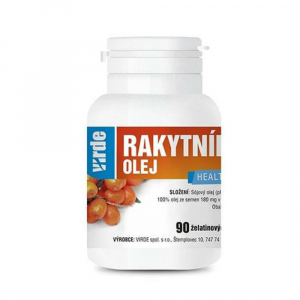 VIRDE Rakytník olej 90 želatinových kapslí VIRDE Rakytník olej 90 želatinových kapslí