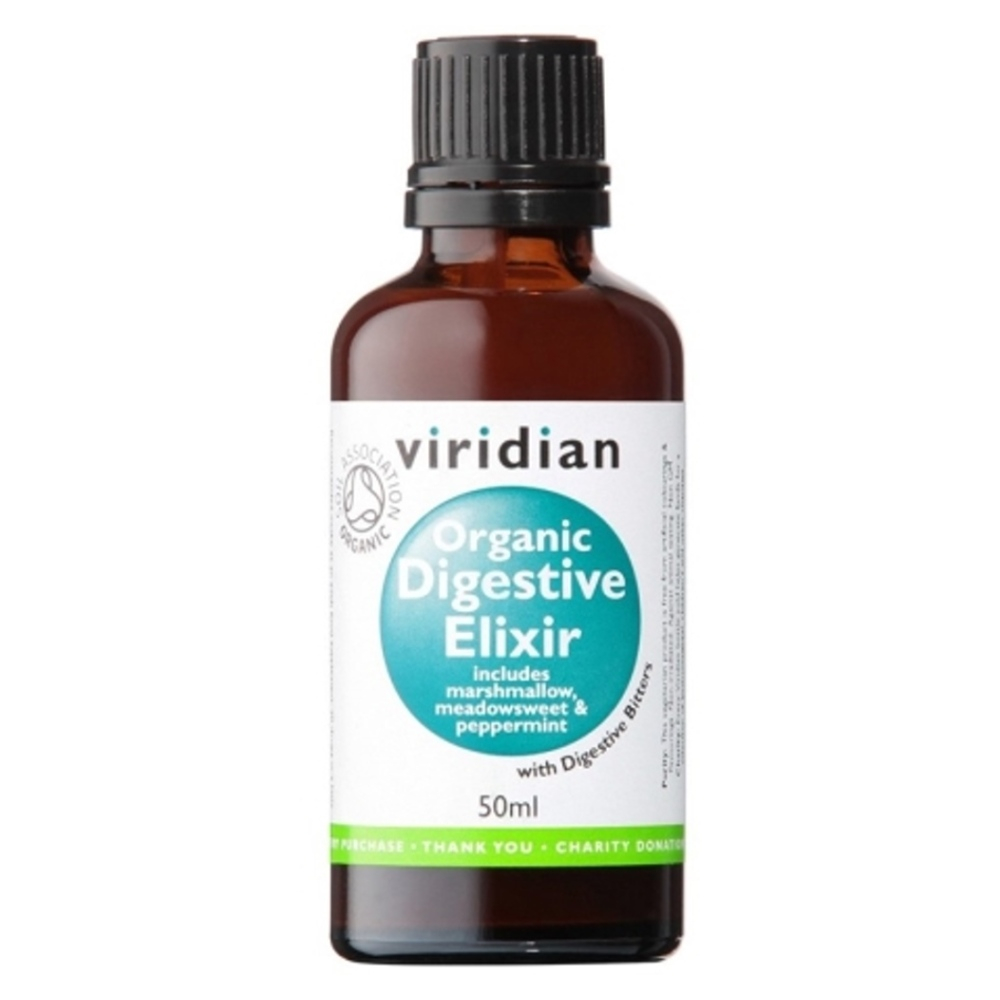 E-shop VIRIDIAN Nutrition 100% Organic Digestive Elixir 50 ml