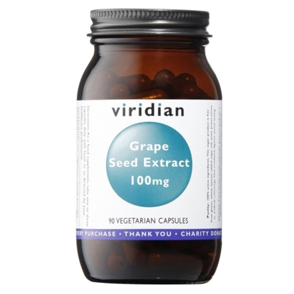 E-shop VIRIDIAN Nutrition Grape Seed 90 kapslí