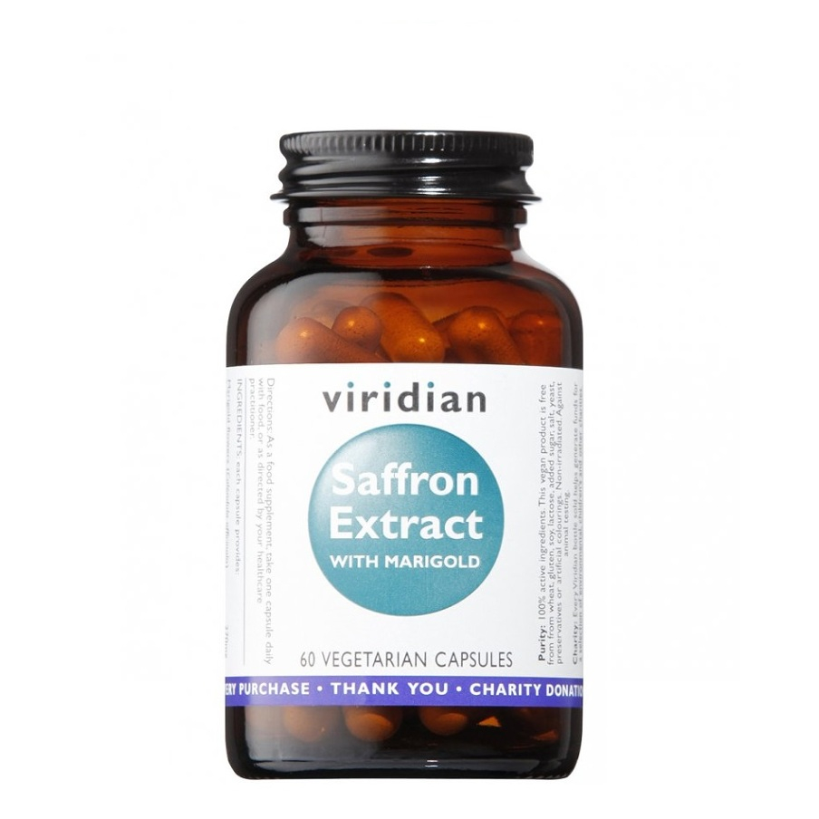 E-shop VIRIDIAN Nutrition Saffron Extract 60 kapslí