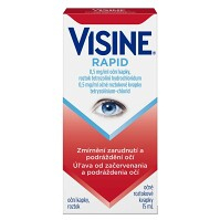 VISINE Rapid 0,5 mg/ml oční kapky, roztok 15 ml