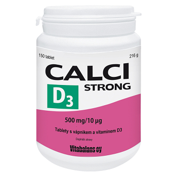 CALCI STRONG + vitamím D3 150 tablet
