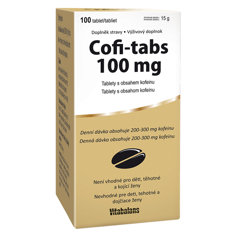 E-shop COFFI Tabs 100 tablet
