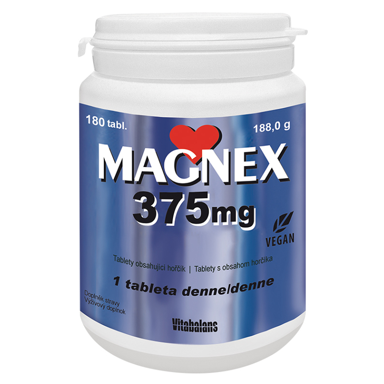 E-shop MAGNEX 375 mg 180 tablet